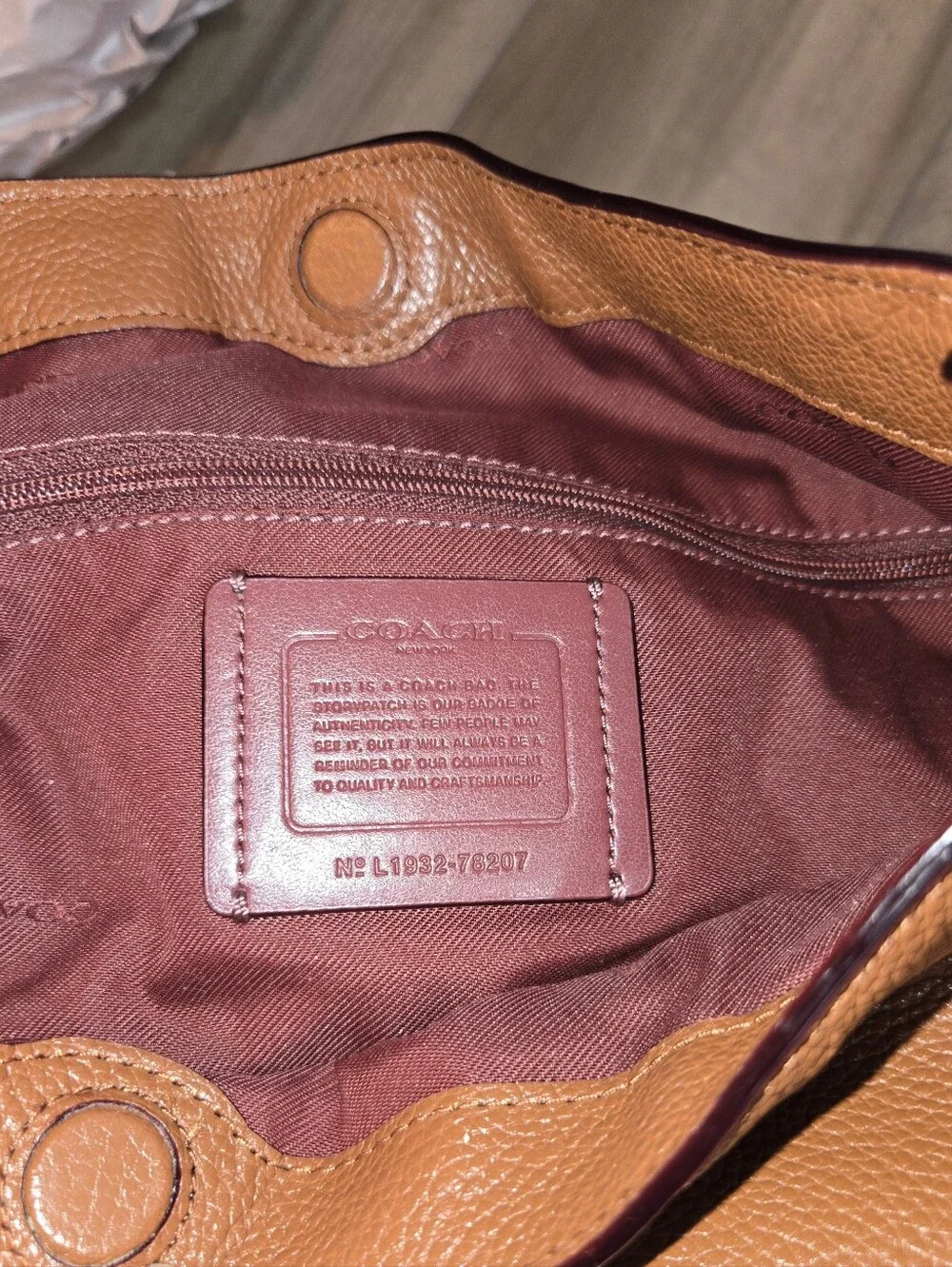 Coach Tabby Hobo Bag 78207 – Polished Pebble Leather | Saddle